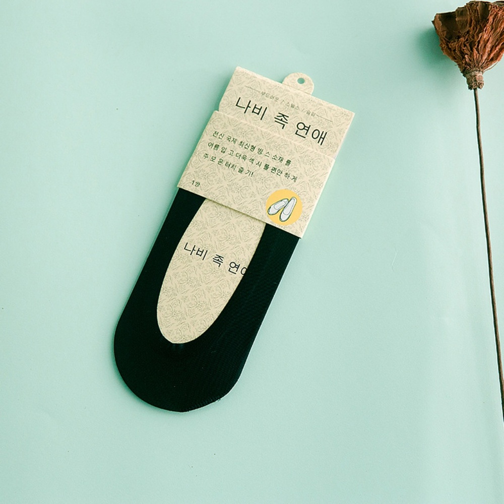 6 Pairs of Womens Low Cut Invisible Silk Socks - Picture 6 of 8